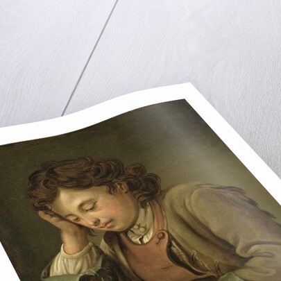 A Boy Reading, 1758 by Per Krafft