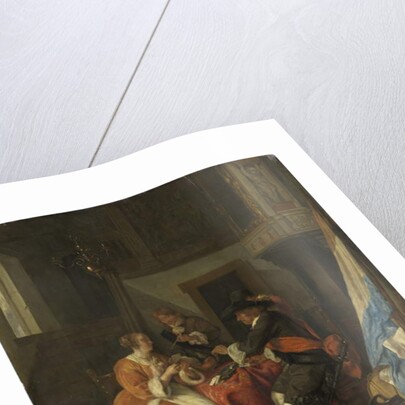 A Game of Cards, c.1655-9 by Gabriel Metsu