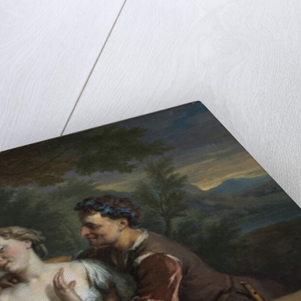 A Man Trying to embrace a Woman by Karel de Moor