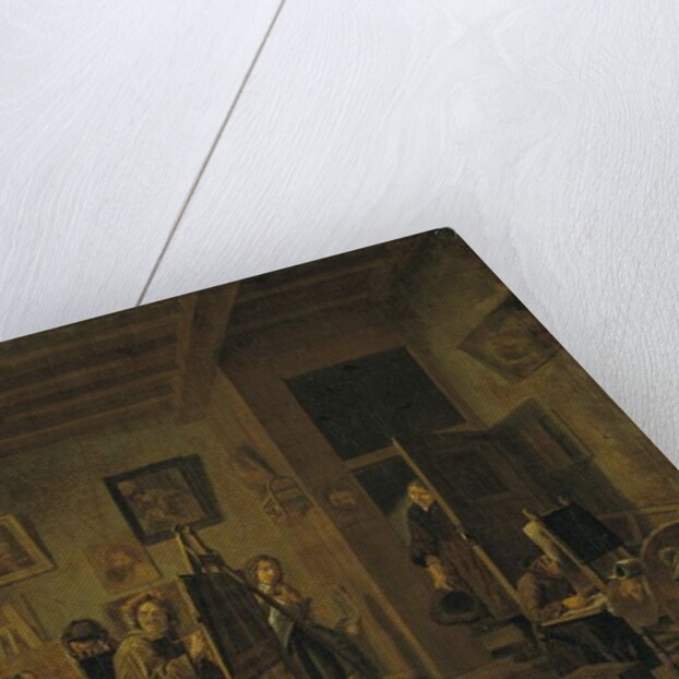 A Painter's Studio by Jan Josef the Elder Horemans