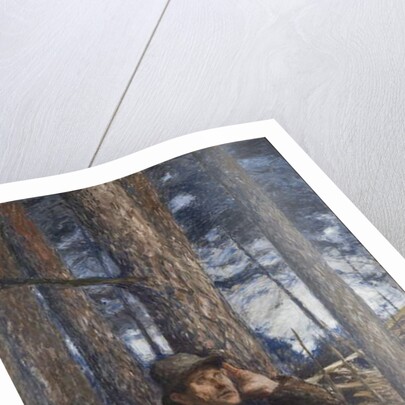 A Poacher, 1894 by Bruno Andreas Liljefors