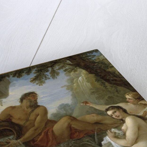 Rivergod and Spring Nymph by Charles Joseph Natoire