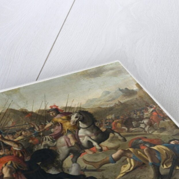 A Roman Battle, 1641 by Simon Peter Tilemann