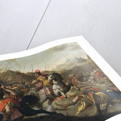 A Roman Battle, 1641 by Simon Peter Tilemann