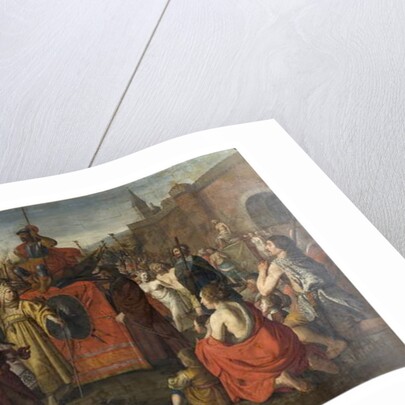 A Roman Triumphal Parade, 1641 by Simon Peter Tilemann