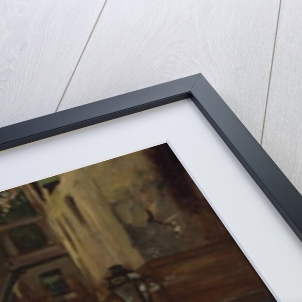 A Working Day in Paris by Adolph Friedrich Erdmann von (after) Menzel