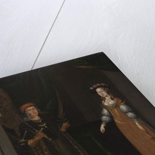 Albrecht the Bold, Duke of Saxony and his wife Sidonie Podiebrad of Bohemia, c.1530 by Anonymous