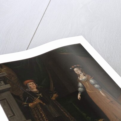 Albrecht the Bold, Duke of Saxony and his wife Sidonie Podiebrad of Bohemia, c.1530 by Anonymous