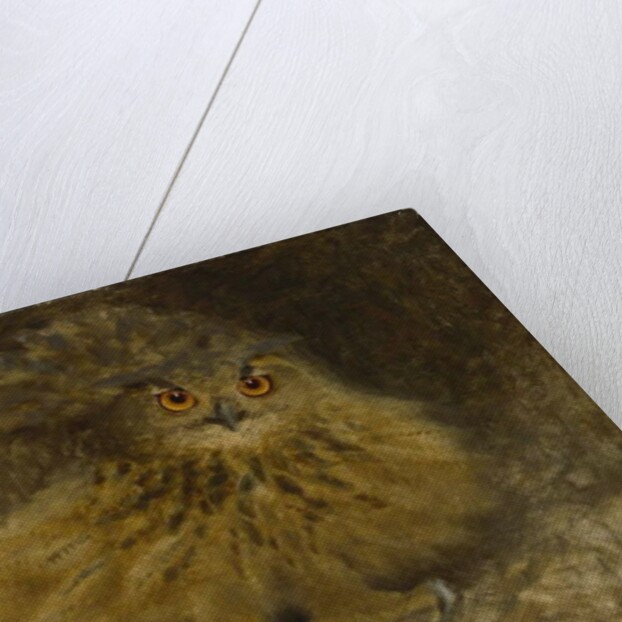 An Eagle Owl, 1905 by Bruno Andreas Liljefors