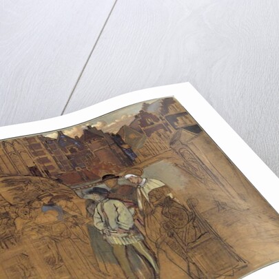 Archery Feast in Antwerp in the 16th Century, c.1850 by Jan August Hendrik Baron Leys