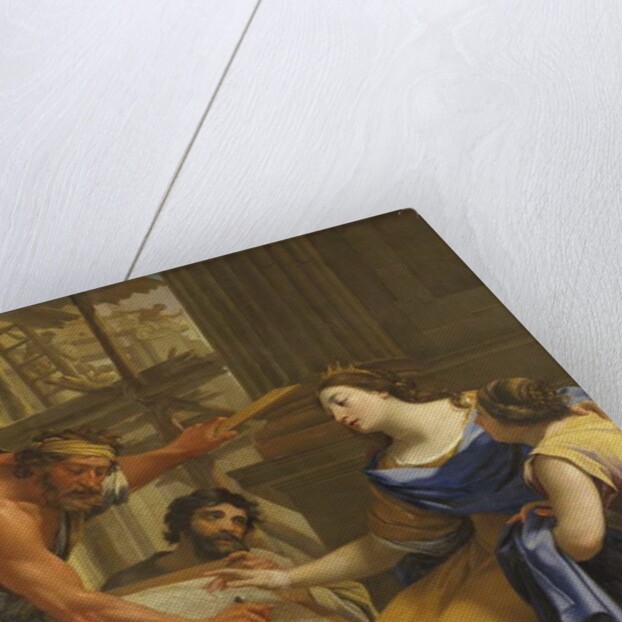 Artemisia Building the Mausolaeum, c.1640 by Simon Vouet