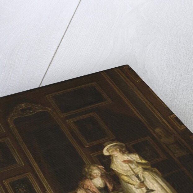 At the Embroidery-Frame by Pehr Hillestrom