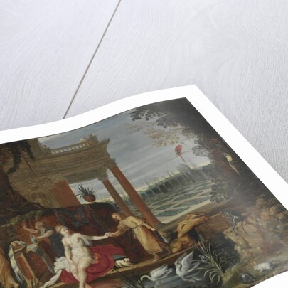 Bathseba in the Bath Receiving the Letter from King David, c.1600 by Hendrick van and Brueghel Jan (1568-1625) Balen