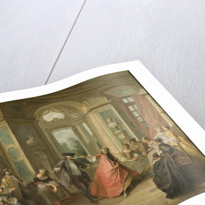 Blind Man's Buff, 1729 by Nicolas Lancret