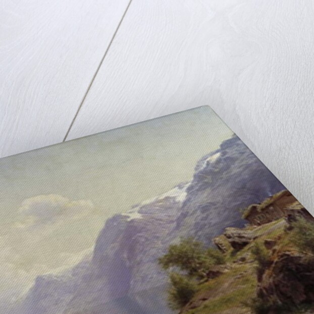 Bridal Escort on the Hardanger Fiord, 1865 by Johan Fredrik Eckersberg