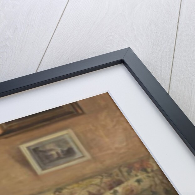 Carola Sitting on the Sofa, 1899 by Gustaf Olaf Cederstrom