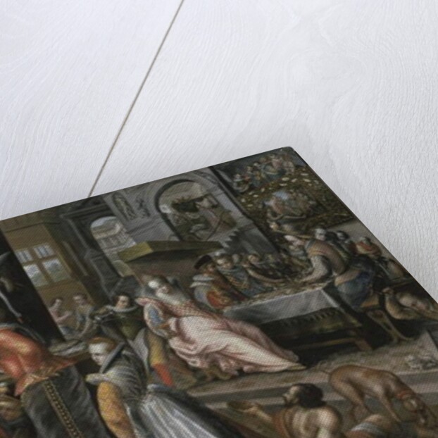 The rich man and Lazarus, 16th century by Anonymous