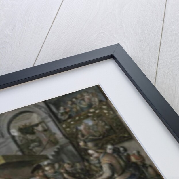 The rich man and Lazarus, 16th century by Anonymous