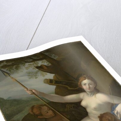 Diana with Nymphs, Dogs and Game by Johann or Hans von (follower of) Aachen