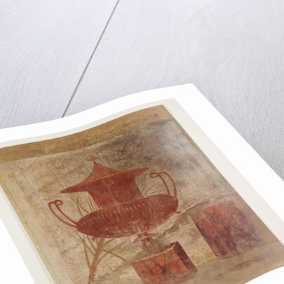 Wall painting fragment from the peristyle of a Villa at Boscoreale, c.50–40 B.C. by Roman Republican Period