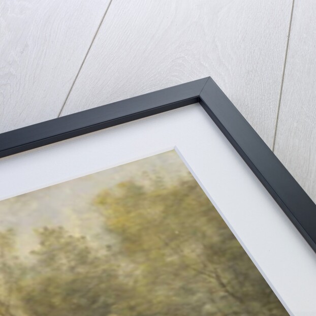 Landscape with Poplars by Jean Baptiste Camille Corot