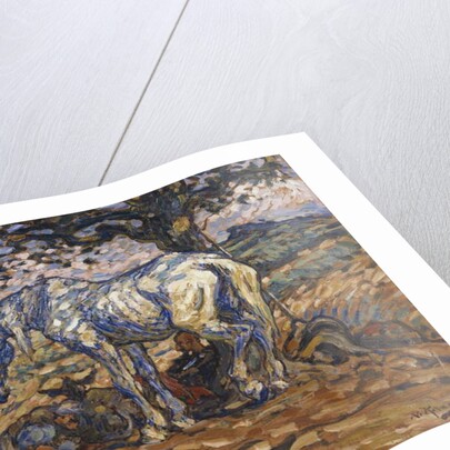 Don Quihote's Horse Rosinante, 1911 by Nils Kreuger