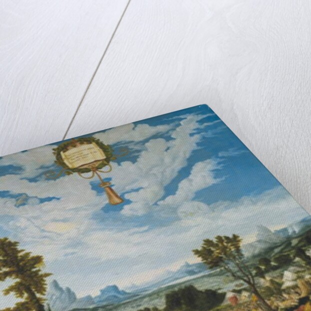 Horatius Cocles Stopping King Porsenna's Army outside Rome by Ludwig Refinger