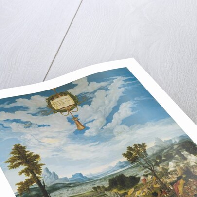 Horatius Cocles Stopping King Porsenna's Army outside Rome by Ludwig Refinger