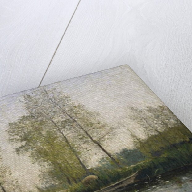 Seine. Motif from St Germain, 1877 by Carl Fredrik Hill