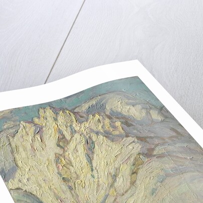 Snowy Mountains. Study from Lofoten, 1930 by Anna Katarina Boberg