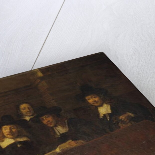 Staalmeesters, After Rembrandt, 1876-77 by Ernst Josephson