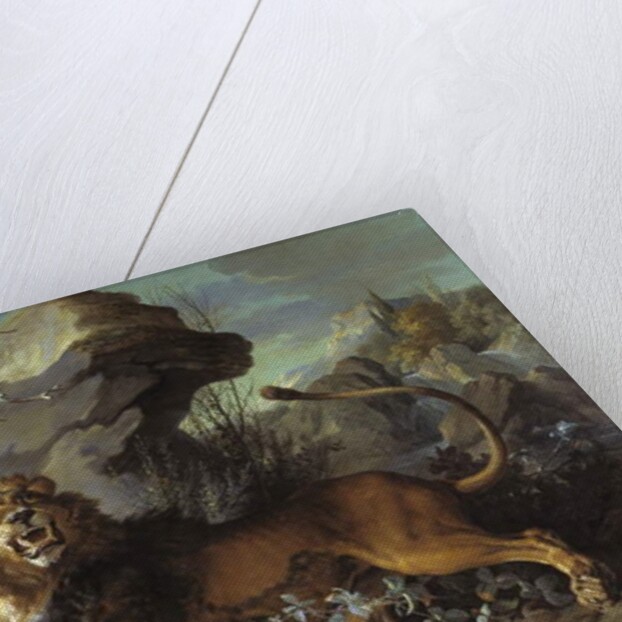 The Lion and the Fly, 1732 by Jean-Baptiste Oudry