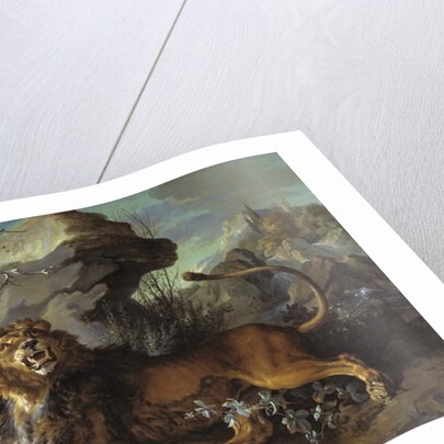 The Lion and the Fly, 1732 by Jean-Baptiste Oudry