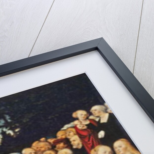 The miracle of the five loaves and two fish by Lucas the Elder Cranach