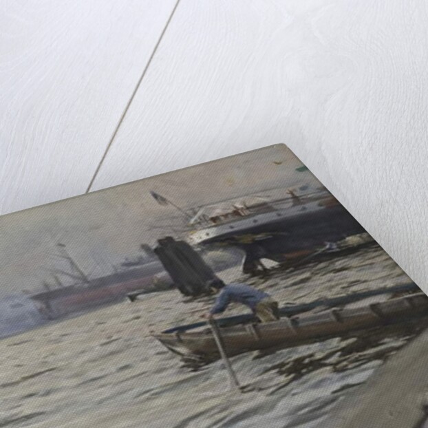 Port of Hamburg, 1891 by Anders Leonard Zorn