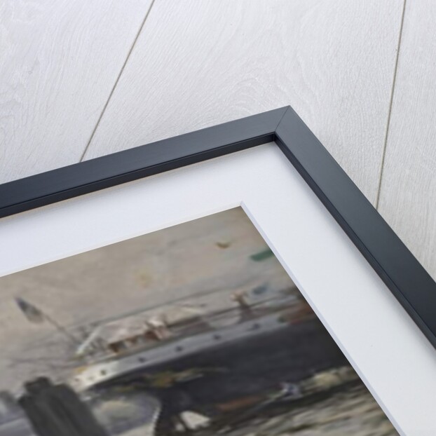 Port of Hamburg, 1891 by Anders Leonard Zorn