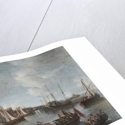 View of Nieuwe Kerk in Amsterdam by Anthonie Beerstraten