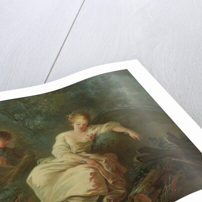 Young Couple in a Landscape by Jean-Baptiste Huet