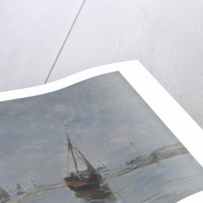 Trouville at Low Tide, c.1888-95 by Eugene Louis Boudin