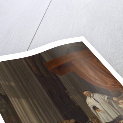 Saint Vincent de Paul Preaching to the Court of Louis XIII on Behalf of the Abandoned Children, 1823 by Hippolyte Delaroche