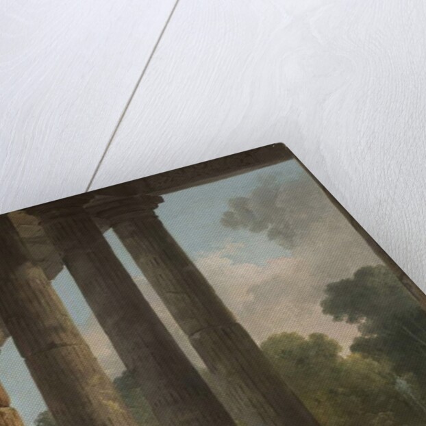 A Banquet in the Ruins of a Temple, 1795 by Hubert Robert