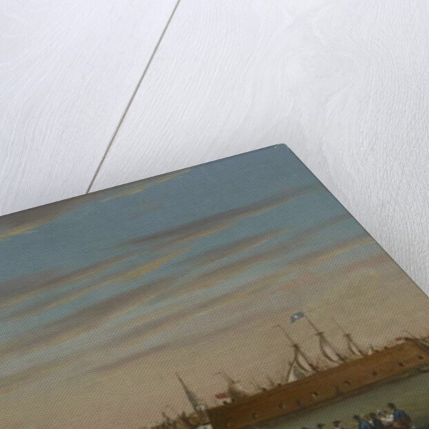 View of Charleston from the Harbor, 1831 by Samuel Barnard