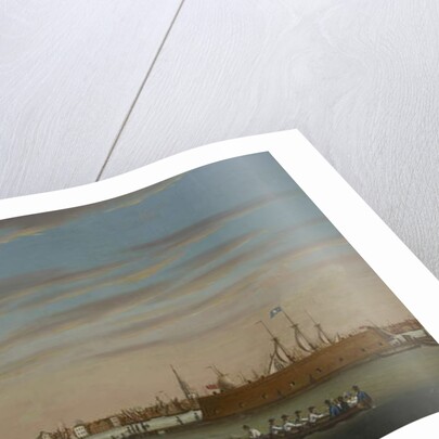 View of Charleston from the Harbor, 1831 by Samuel Barnard