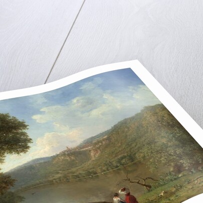 Lake Nemi, 1857 by George Snr. Inness