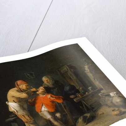 At the Dentist, 1625-38 by Adriaen Brouwer