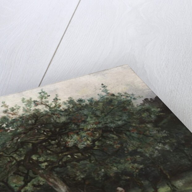 Landscape with Little Girl by Jean Baptiste-Antoine Guillemet