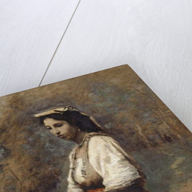 Italian Woman at the Well, 1865-70 by Jean Baptiste Camille Corot