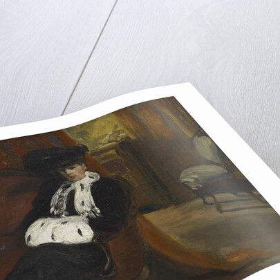 The Ermine Muff, c.1903 by William James Glackens