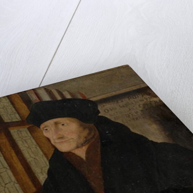Portrait of Erasmus of Rotterdam in the Study by Hans (after) Holbein the Younger