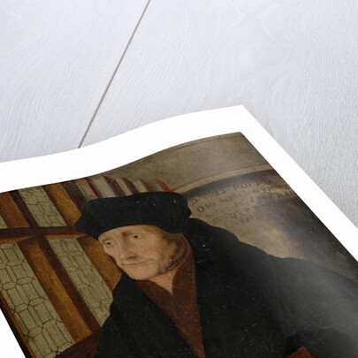 Portrait of Erasmus of Rotterdam in the Study by Hans (after) Holbein the Younger